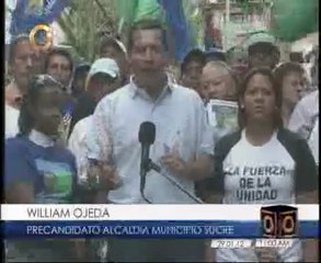 William Ojeda realizó "Gran Caminata del Triunfo" por el corazón de Petare