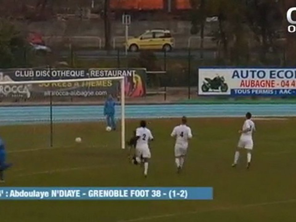 Gambardella : Les buts d'OM-Grenoble (32e de fi...