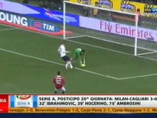 MILAN-CAGLIARI 3-0  AMPIA SINTESI  SKY  - 29.01.2012 *TONYPARYCHANNEL*