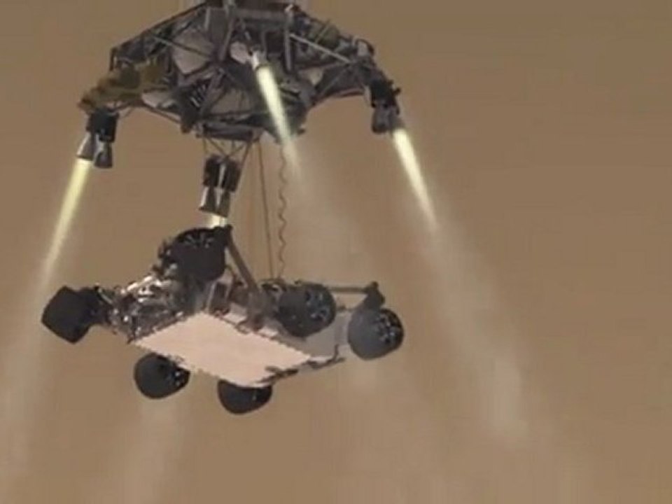 Curiosity's journey to Mars (animation)