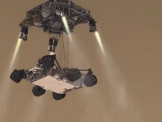 Curiosity&#039;s journey to Mars (animation)