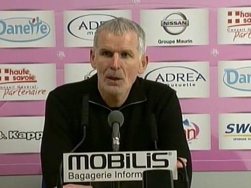 Conférence de presse après Evian-Bordeaux