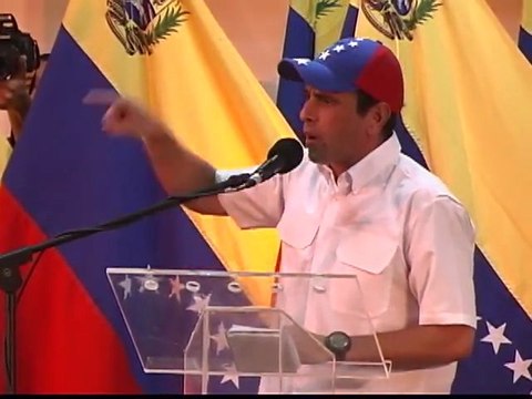 Proyecto Venezuela oficializó su respaldo a la precandidatura de Capriles Radonski