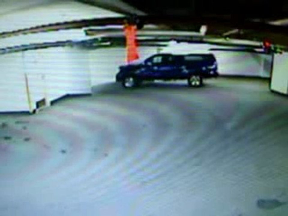 Accidente en el estacionamiento