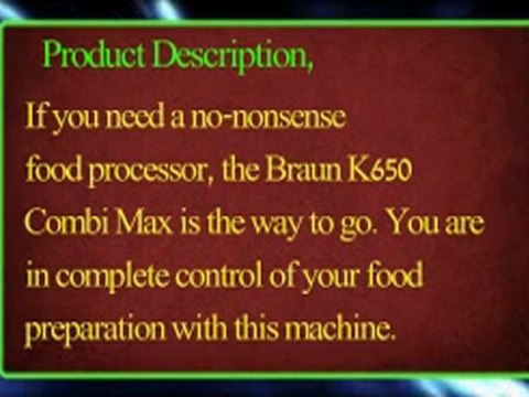 Braun Multiquick Kitchen Machine