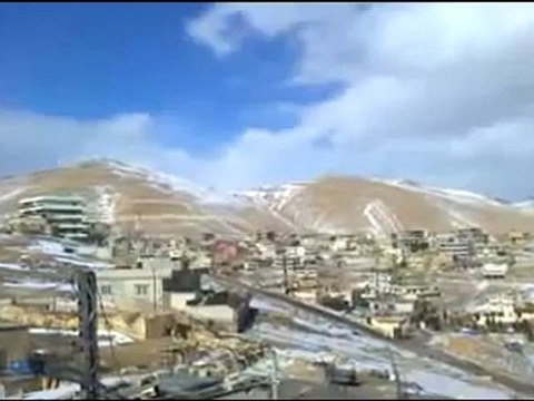 فري برس ريف دمشق رنكوس اطلاق نار عشوائي على البلدة 28 1 2012