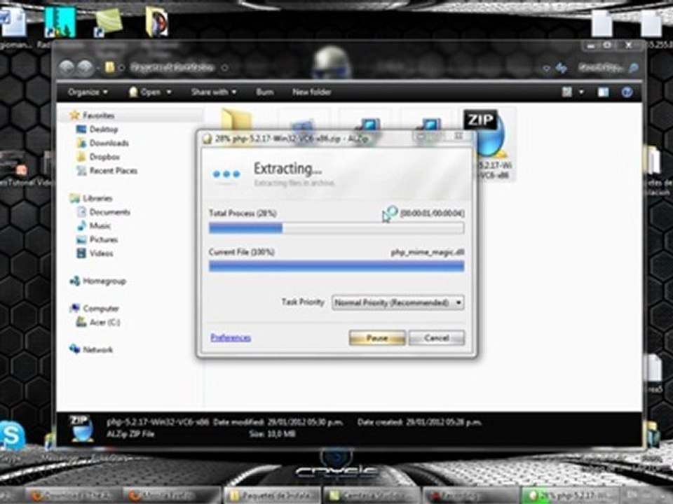 Videotutorial Servidor Apache, PHP y MysQL