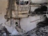 فري برس   حماة آثار الدمار الذي خلفه الأمن في حي باب قبلي 29 1 2012