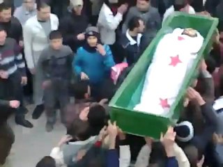 فري برس  حماه زفاف الشهيد محمد وليد الأصفر 29 1 2012