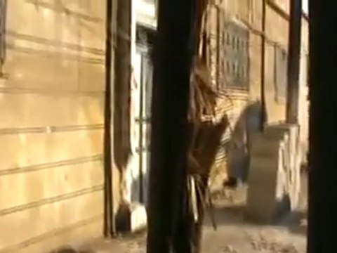 فري برس حماة الحميدية جامع الحميدية والقصف الذي تعرض له 28 1 2012