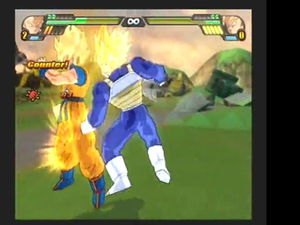 Dragonball Z Budokai Tenkaichi 3 Vegeta Vs Goku