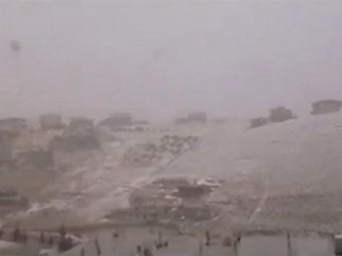 فري برس رنكوس القلمون ريف دمشق اصوات قذائف الدبابات 27 1 2012