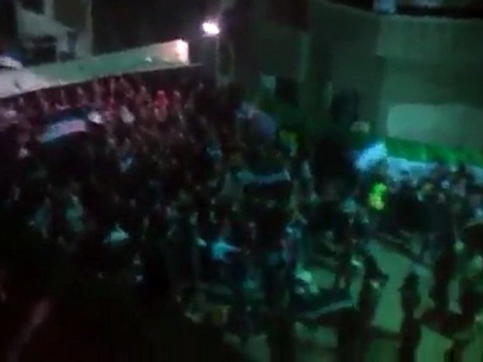 فري برس   دمشق حي برزة الدمشقي 28 1 2012