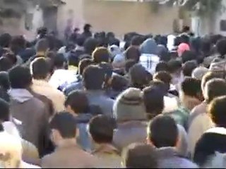فري برس   حمص الحولة المحتلة زفاف الشهيد مرسال الشيوخ 28 1 2012