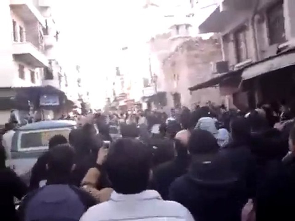 فري برس   اللاذقية الصليبة حرية للابد غصب عنك يا اسد 28 1 2012