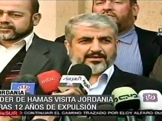 Líder de Hamás visita Jordania por primera vez en 12 años