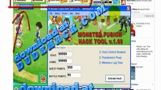 Monster Fusion Hack Facebook 2012 (Latest Monster Fusion Hack V.1.02 Gold/Coins QP Hack + BP Hack)
