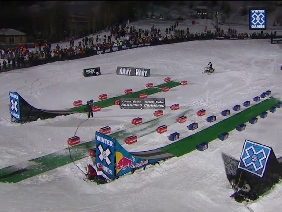 First Snowmobile Front Flip Landed