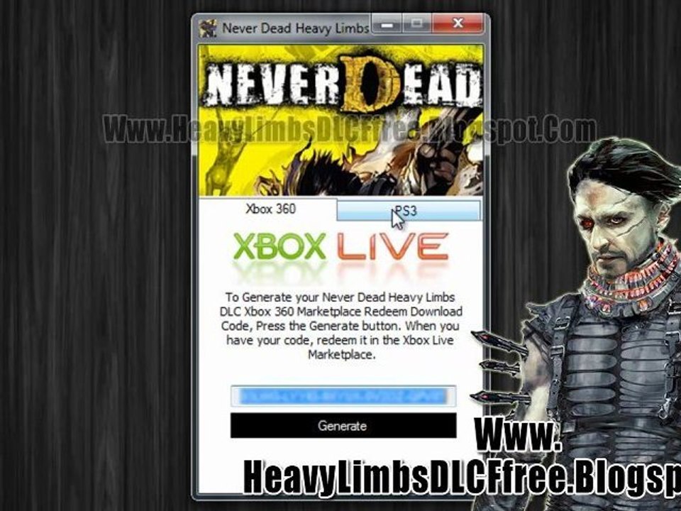 Never Dead Heavy Limbs DLC Codes - Free!!