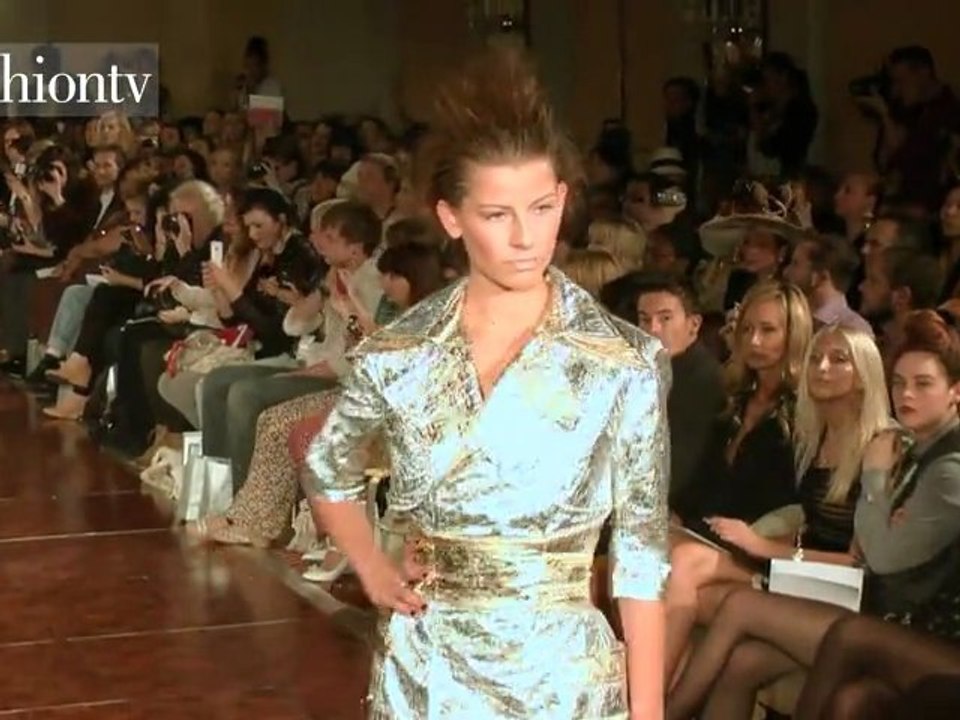 Jasper Garvida Spring 2012 at London FW ft Hofit Golan | FTV