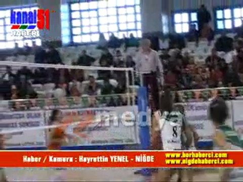 Bor Ömür Pen - Elazığ DSİ 3 Lig C Grubu Bayan Voleybol Karşılaşması - Hayrettin YENEL - Gazeteci - NİĞDE