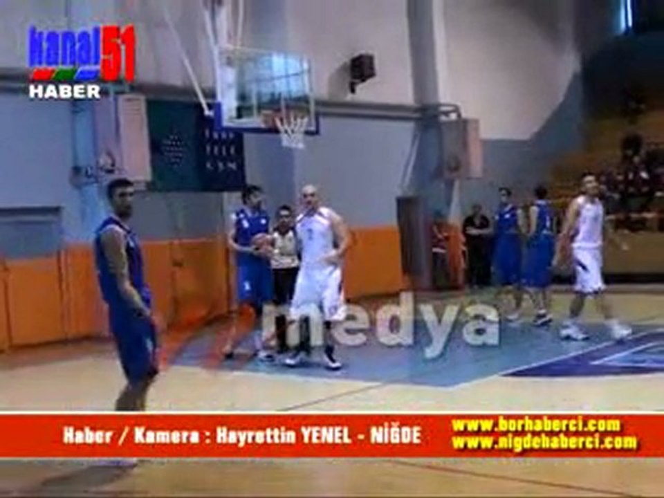 Nigde Belediyesi - Konya Selçuk Beledi 3 Lig Erkek Basketbol - Hayrettin YENEL - GAzeteci - NİĞDE