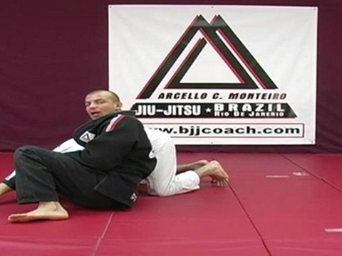 Indianapolis Jiu Jitsu Training with BJJ Coach: Marcello teaching the counter for the LEG ATTACK to Fly Omoplata