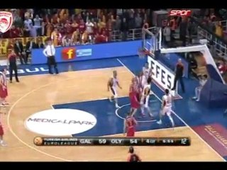 HIGHLIGHTS GALATASARAY - OLYMPIACOS 26-1-2012