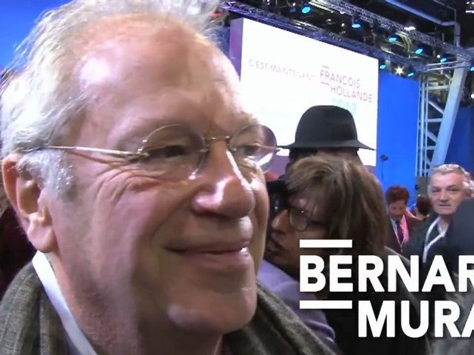 Bernard Murat, metteur en scène, soutient François Hollande