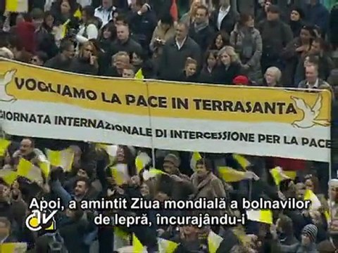 Papa: Autoritatea lui Dumnezeu nu este puterea naturii