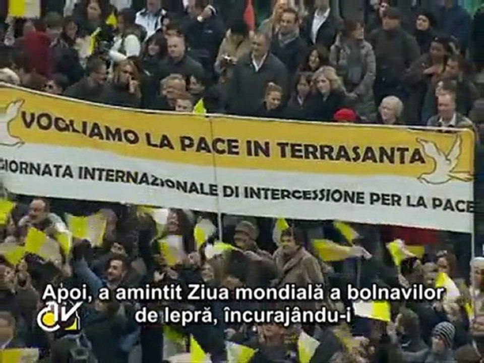 Papa: Autoritatea lui Dumnezeu nu este puterea naturii