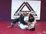 Indianapolis Jiu Jitsu BJJ Coach teaches: Basic armbar jiu jitsu escape from the top grabbing your own bicep