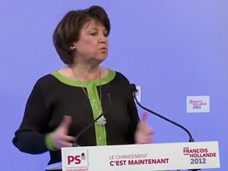 Martine Aubry: «Hier, nous avons vu un président sans cap, sans solution, qui continue à faire payer les classes les moins aisées»