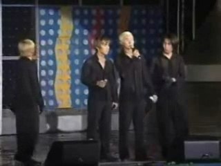 ゲリラコンサートHyesung 怪我シーン