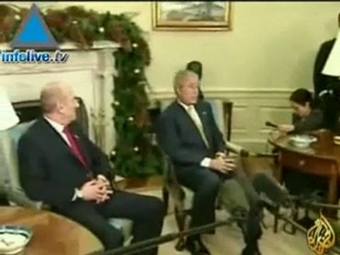 Infolive.tv Headlines - Bush Olmert Hold Last Meeting As Sta