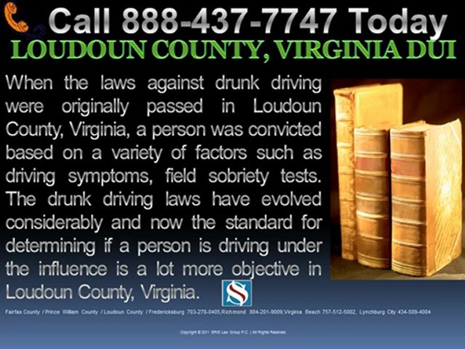 DUI LOUDOUN COUNTY VIRGINIA LAWYER ATTORNEYS