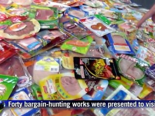 Art show celebrates German bargain obsession