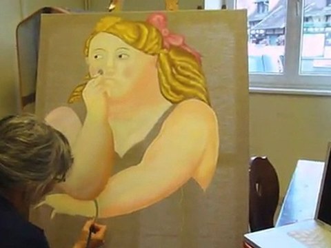 Peinture huile et techniques mixtes