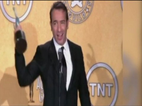 Oscars : Jean Dujardin chante la Marseillaise