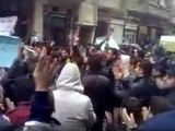 فري برس   ريف دمشق داريا مظاهرة لحرائر وأحرار داريا نصرة للغوطة  29 1 2012