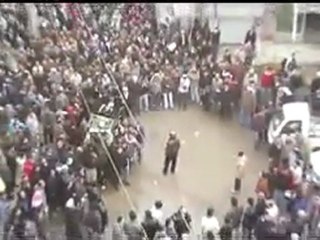 فري برس   ريف دمشق تشييع البطل مأمون الخطيب   زبداني   29 1 2012 ج1