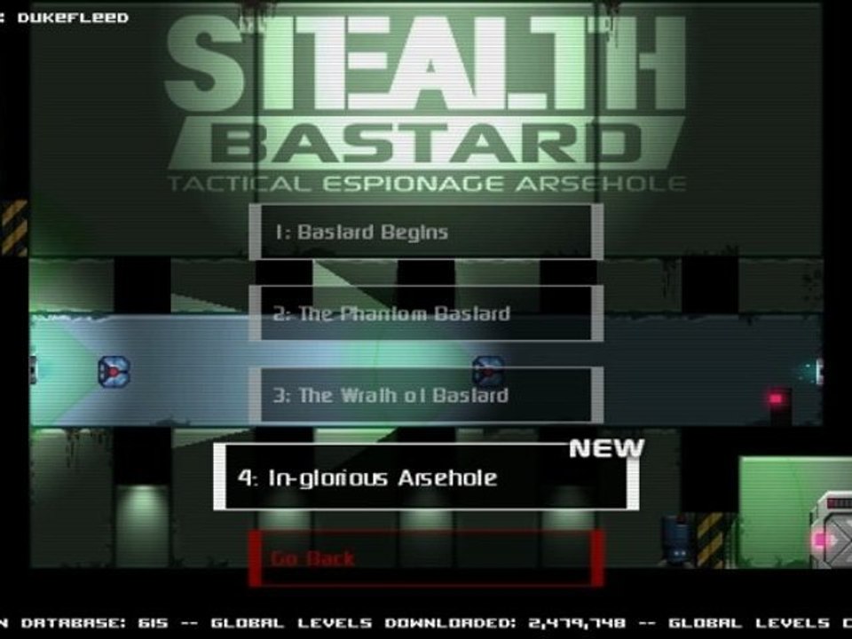 Stealth Bastard - Niveau 4 - In-Glorious Arse.hole