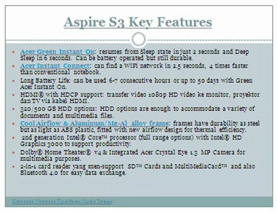 Ultrabook Notebook Tipis Harga Murah Terbaik