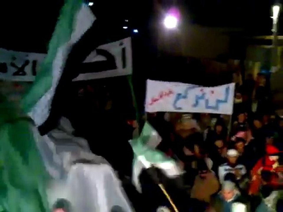 فري برس   الإبزمو بريف حلب مسائية نصرةً لشهداء حلب 29 1 2012