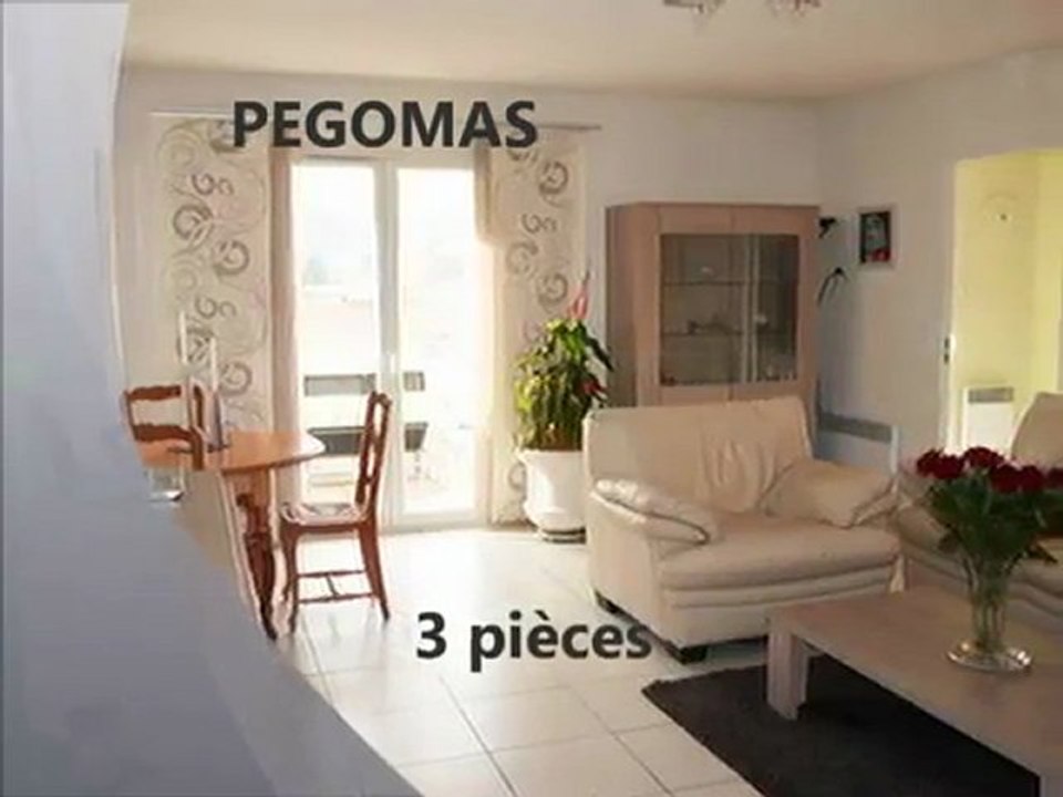 A VENDRE. APPARTEMENT. 3 PIECES. PEGOMAS.wmv
