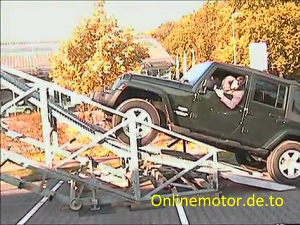 Jeep Wrangler Onlinemotor Geländewagenparcour 4x4Track Offroad Liqui-Moly