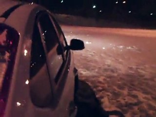 Kurtköy'de Kar Nedeniyle Araçlar Yolda Mahsur Kaldı...