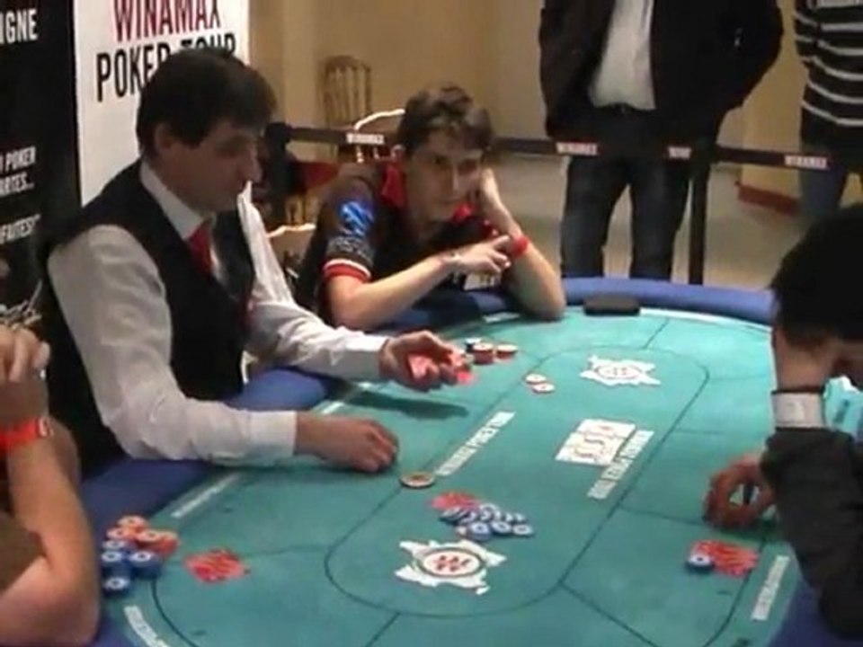 aAa au Winamax Poker Tour Mulhouse - Split sur la table finale
