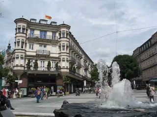 Baden Baden, Allemagne : centre ville