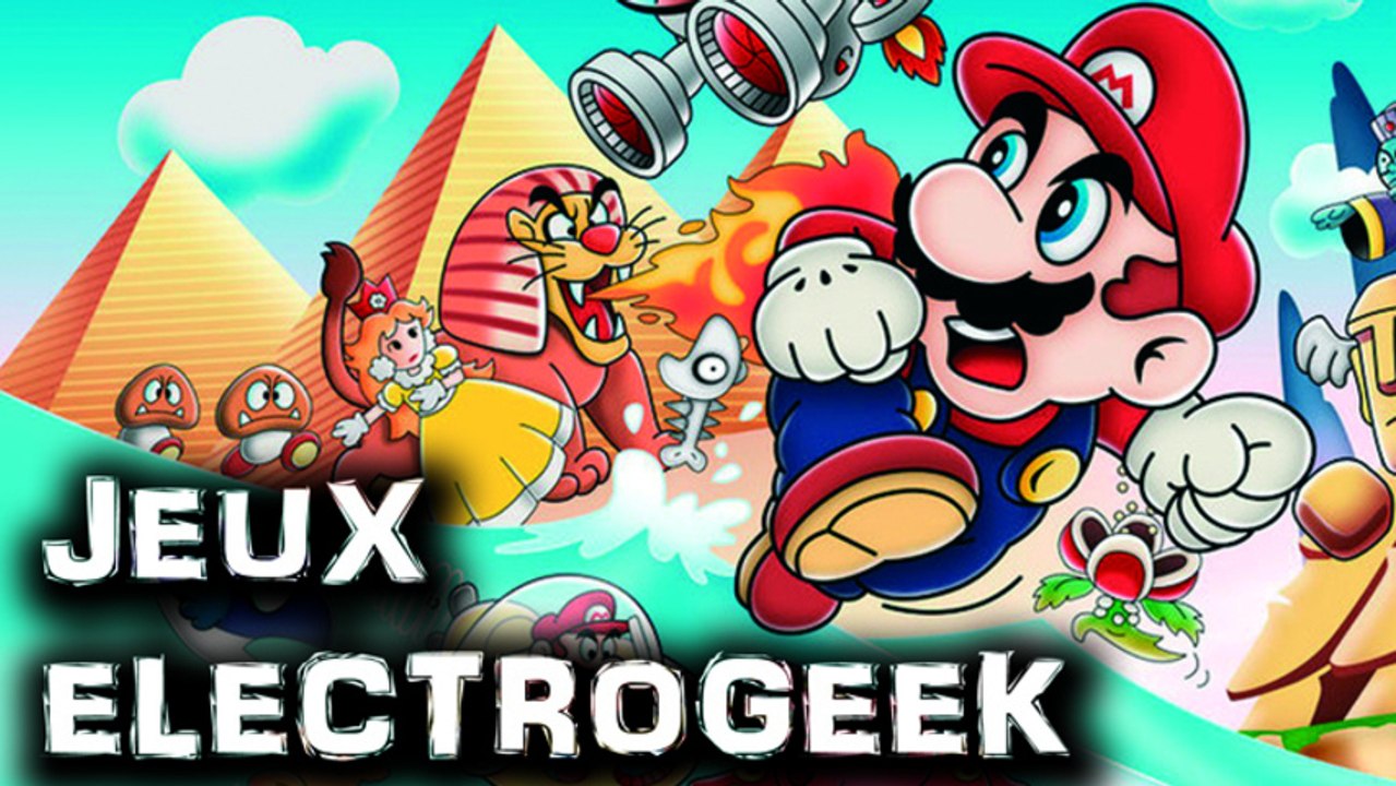 Jeux Electrogeek 99 test "Super Mario Land" [GB]